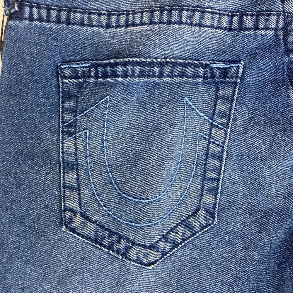 True Religion Men Ricky‎ Relaxed Straight Jeans Medium Harmonious Wash Size 36